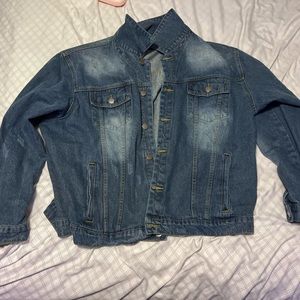 Men’s fashion nova jean jacket